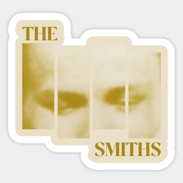 The Smiths Square Sticker by Blende Lovers